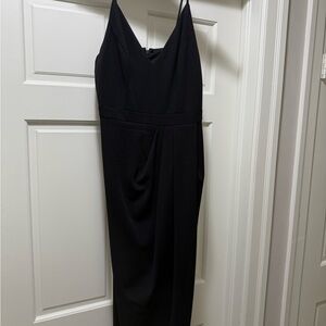 BHLDN Black Bridesmaid Dress